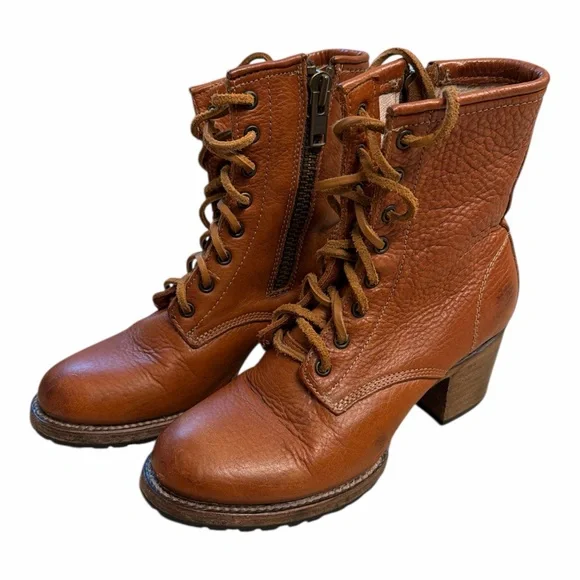 FREEBIRD CAVALIER Women's Tan Leather ankle boots size 8 - Picture 2 of 7